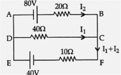 find the current through resistor a) in the figure.|Ohm's Law with Examples .